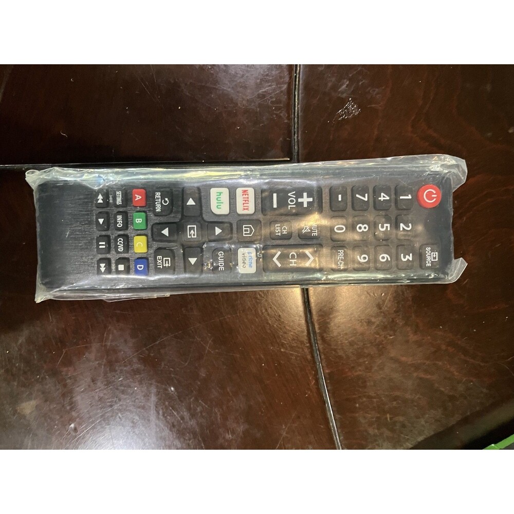 TV Remote Control AN-MR18BA Black Wireless Smart Netflix Hulu Prime Video Unit